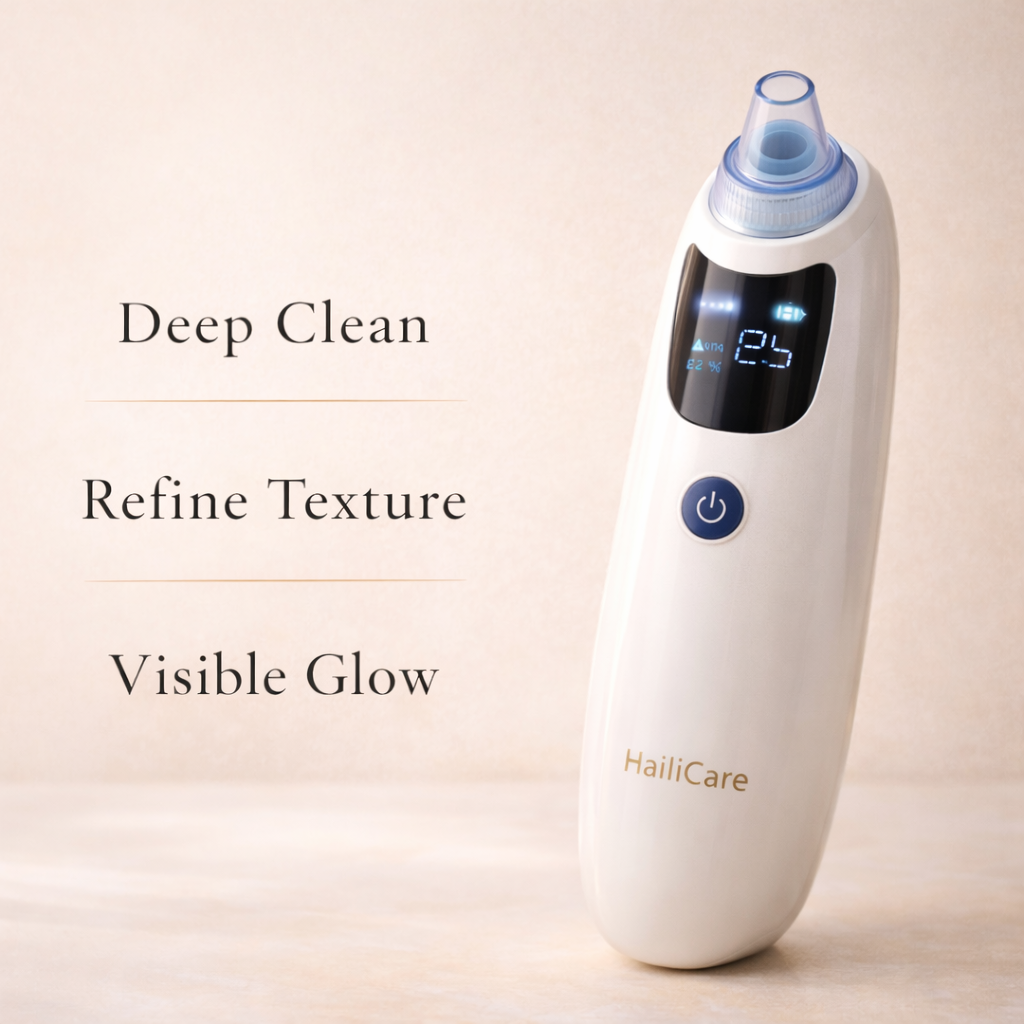 HailiCare Radiance Pore Refining Device – Blackhead Remover & Deep Pore Cleaner