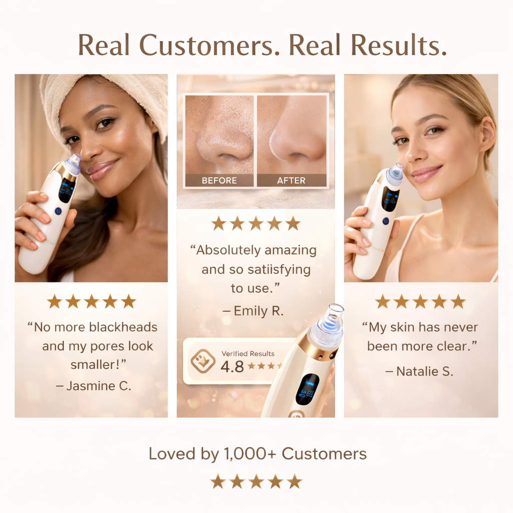 HailiCare Radiance Pore Refining Device – Blackhead Remover & Deep Pore Cleaner