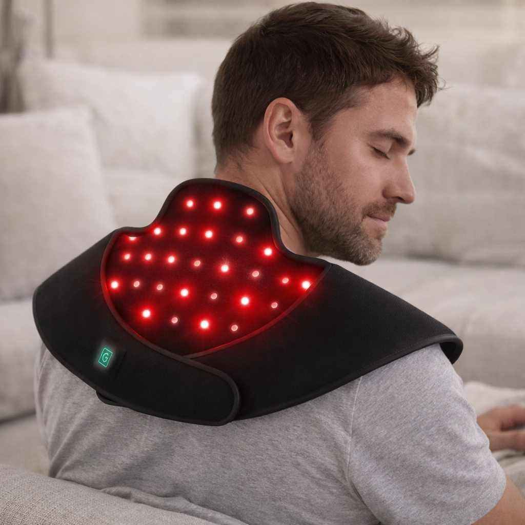 Red Light Therapy Device for Shoulder and Back Pain