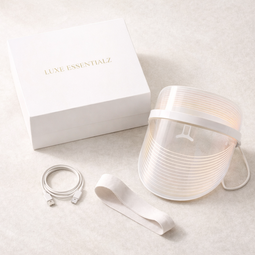 LED Face Mask – Red Light Therapy for Acne & Anti-Aging | Lumièra