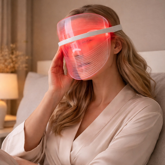 LED Face Mask – Red Light Therapy for Acne & Anti-Aging | Lumièra